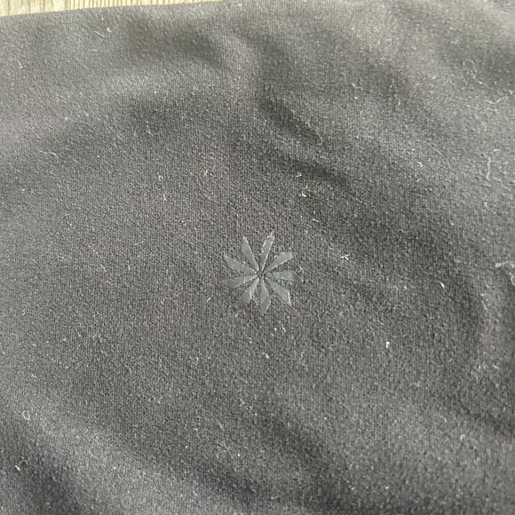 Athleta Womens Tight Legging Blossom Intuition Black Floral Mesh Size Medium - Picture 10 of 10